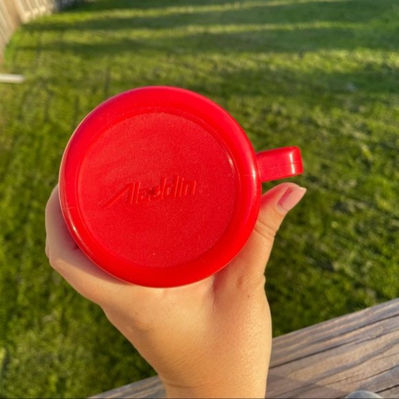 Vintage Disney | " The Hunchback Of Notre Dame" Red & Purple Thermos - Picture 5 of 7